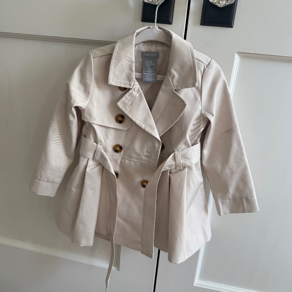 Toddler trench coat